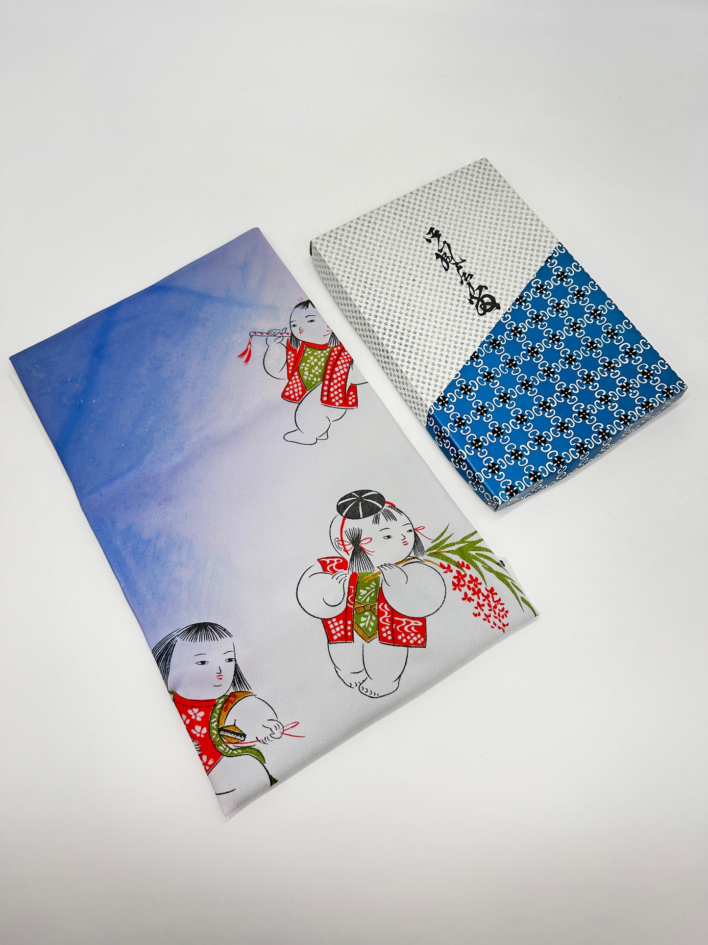 FA14 - Furoshiki Fabric Cloth Kotobuki Ningyō 寿人形