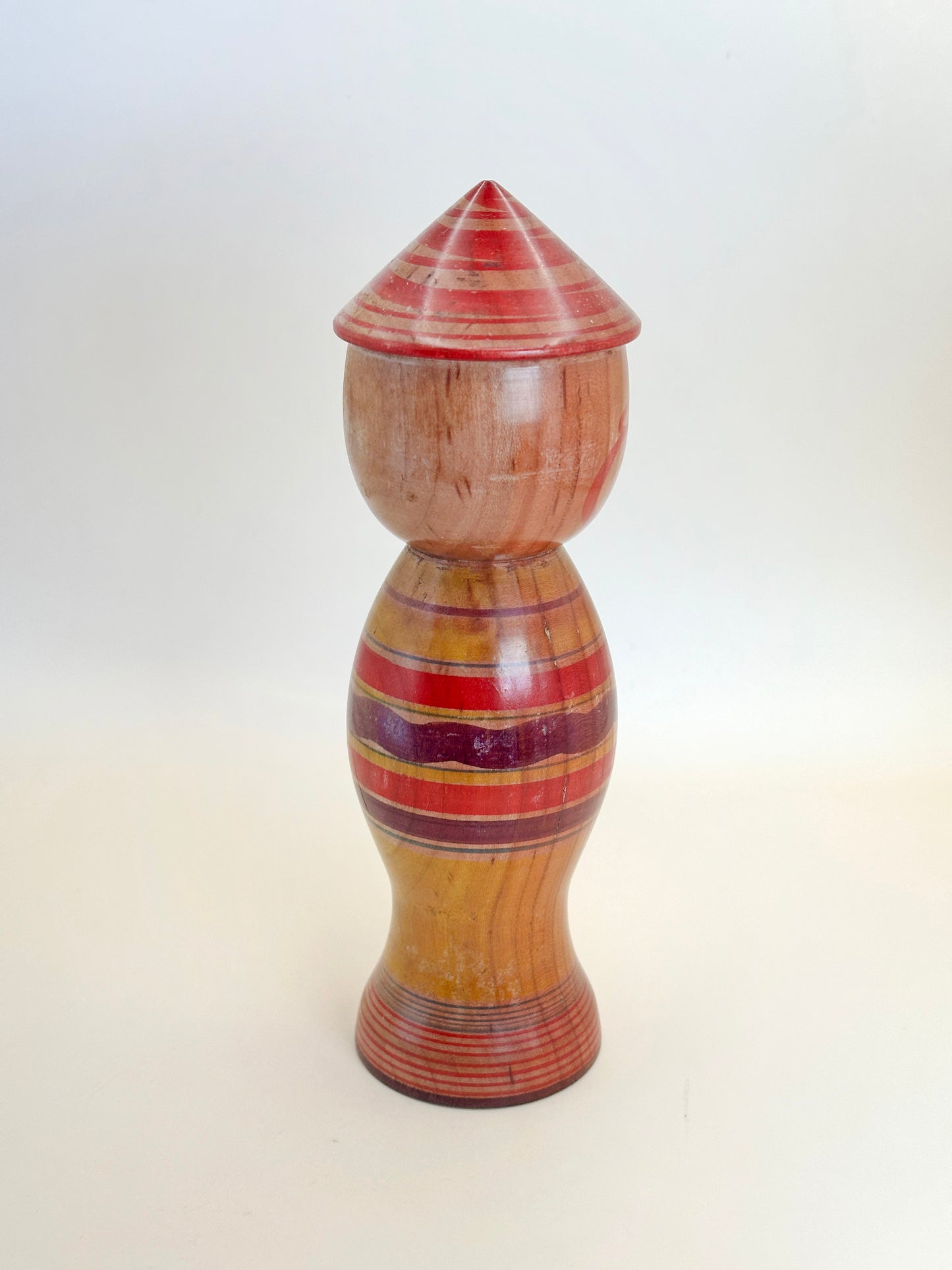 K18119 - Yajiro Kokeshi by Minoru Niyama 新山実