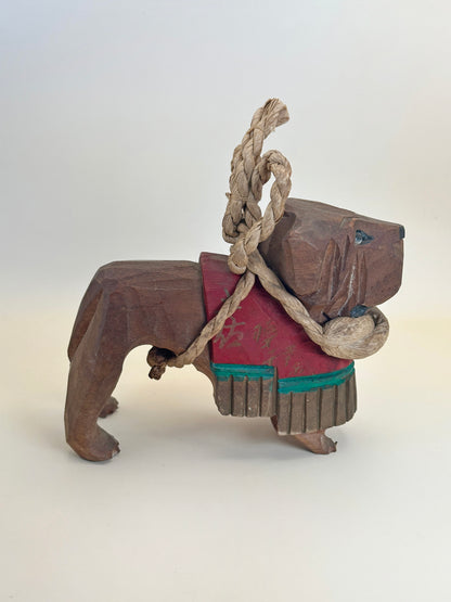 FT262 - Tosa Inu wooden folk toy 土佐犬