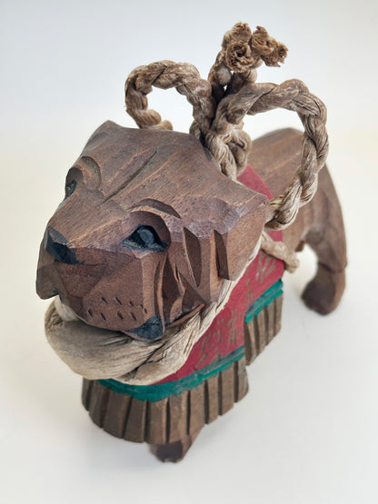 FT262 - Tosa Inu wooden folk toy 土佐犬