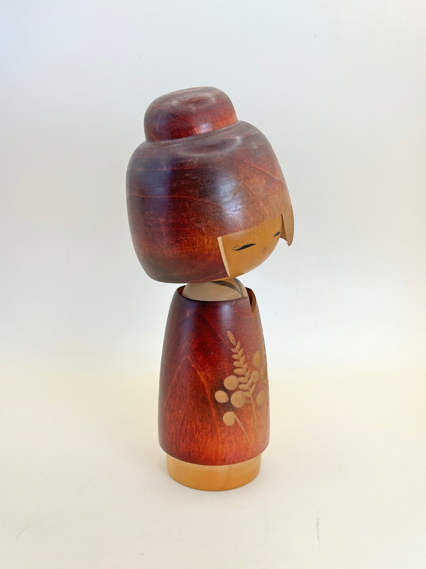 K18120 - Sōsaku Kokeshi by Masae Fujikawa 藤川正衛