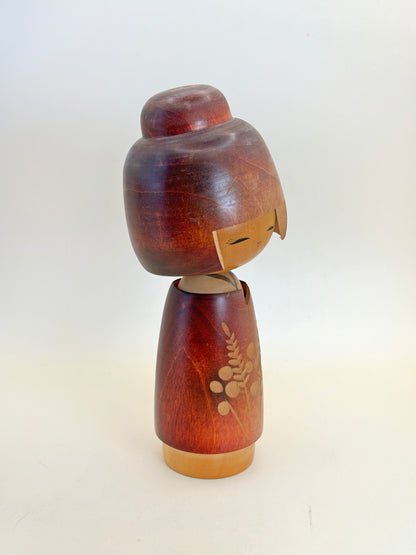 K18120 - Sōsaku Kokeshi by Masae Fujikawa 藤川正衛