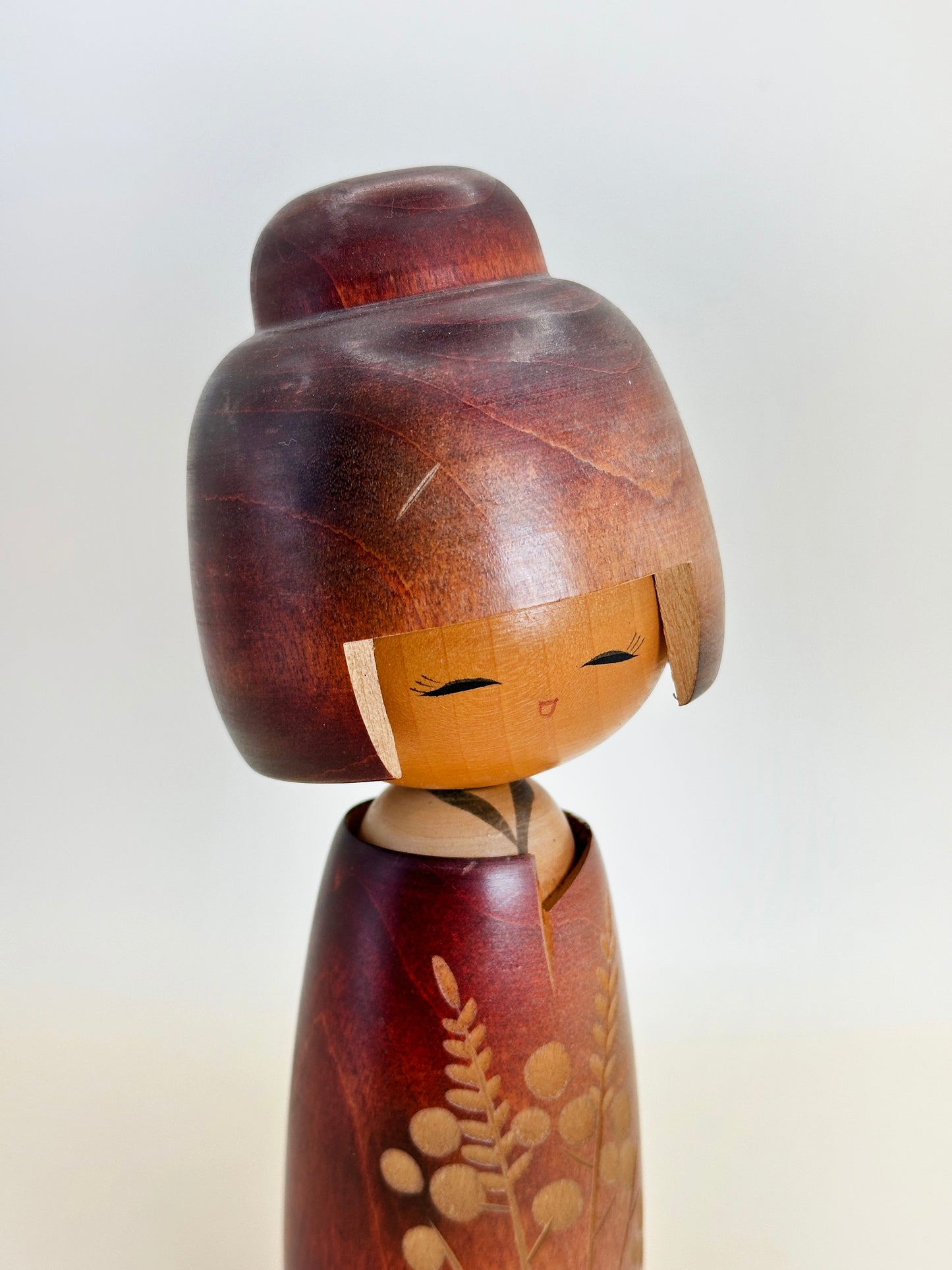 K18120 - Sōsaku Kokeshi by Masae Fujikawa 藤川正衛