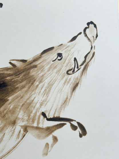 SHP359 - Shikishi Print of Takeda Mokurai 竹田黙雷
