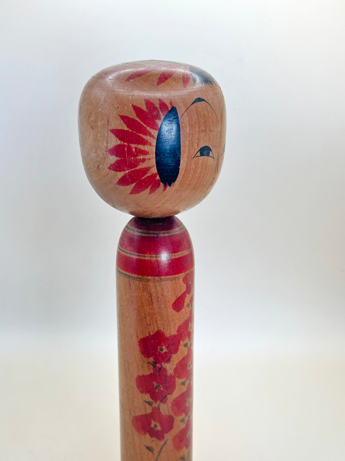 K25077 - Traditional Yamagata Kokeshi by Shozan Shido 志藤尚山