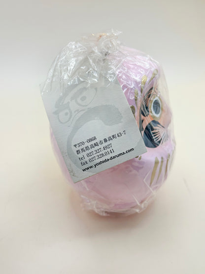 FT269 - Pink Daruma by Yoshida Daruma 吉田だるま