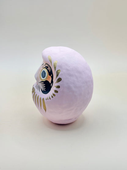 FT269 - Pink Daruma by Yoshida Daruma 吉田だるま