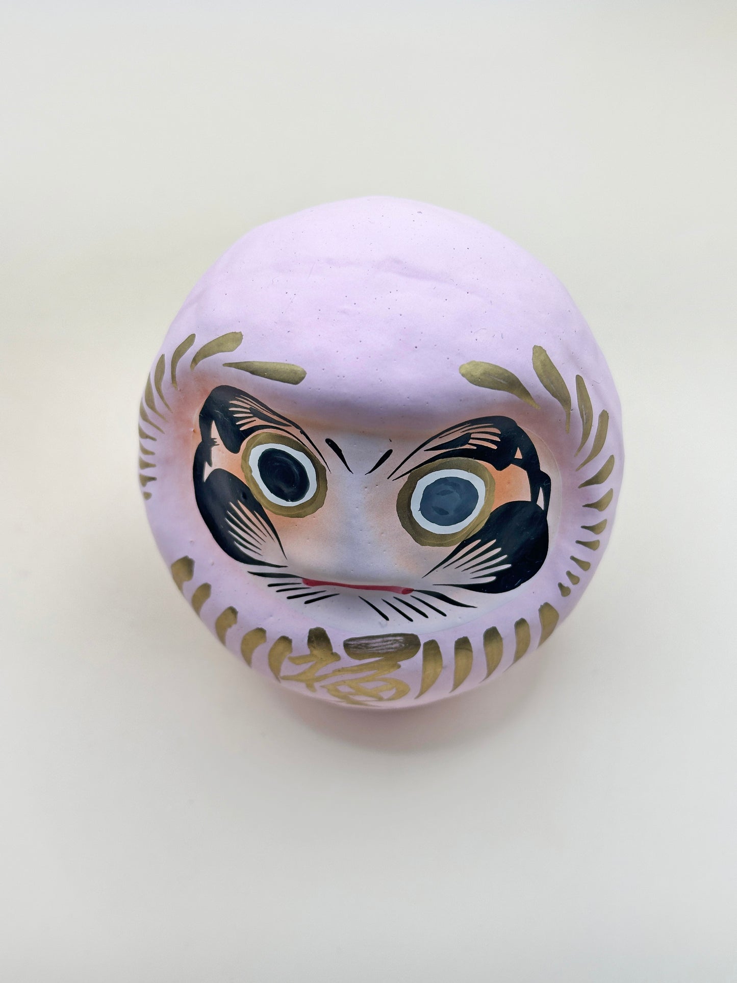 FT269 - Pink Daruma by Yoshida Daruma 吉田だるま