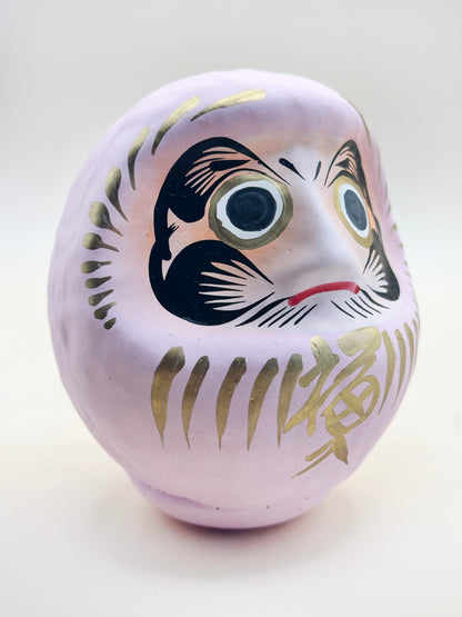 FT269 - Pink Daruma by Yoshida Daruma 吉田だるま