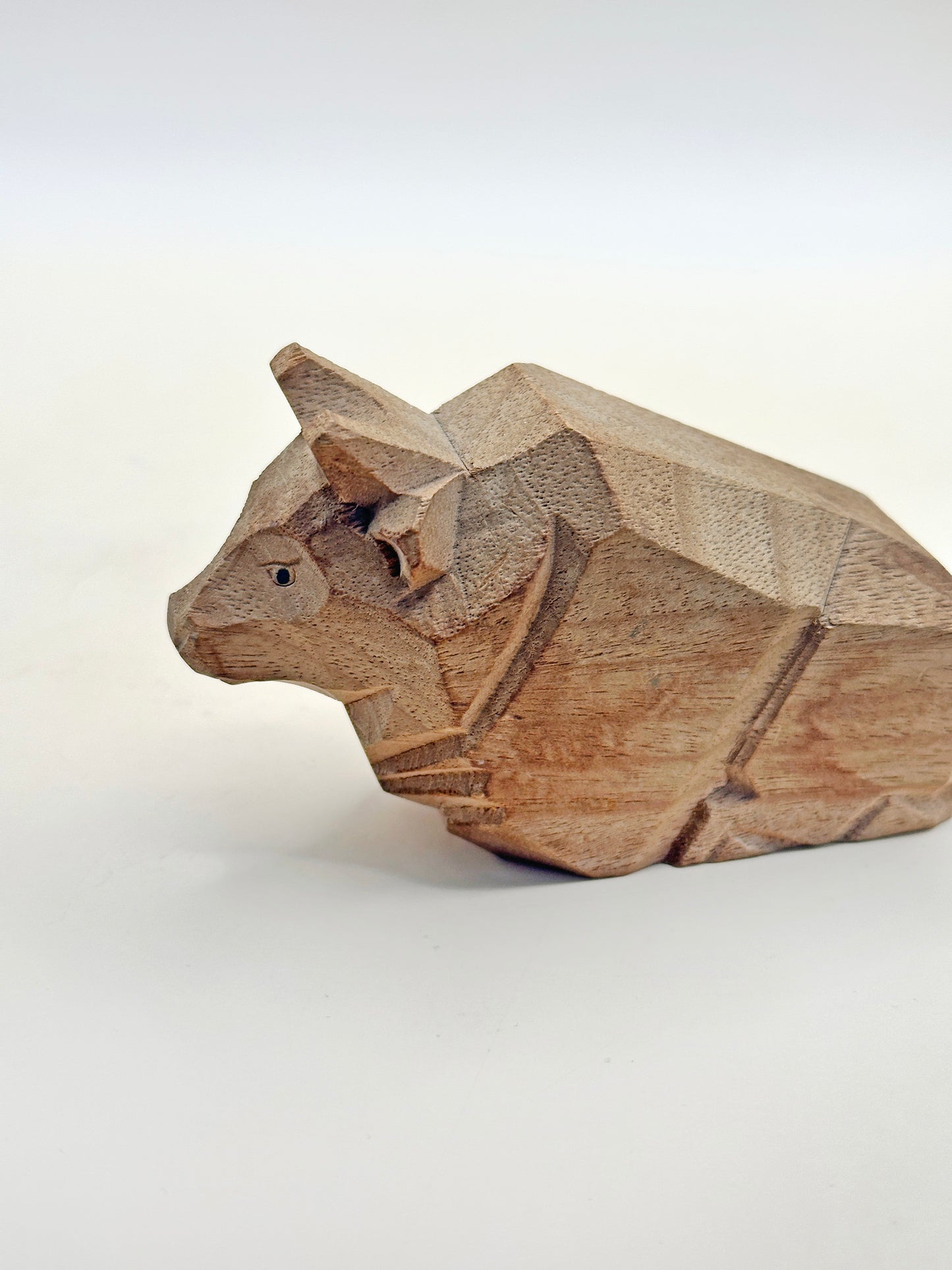 FT270 - Wood Carving Zodiac Ox Atsuta Jingū 熱田神宮