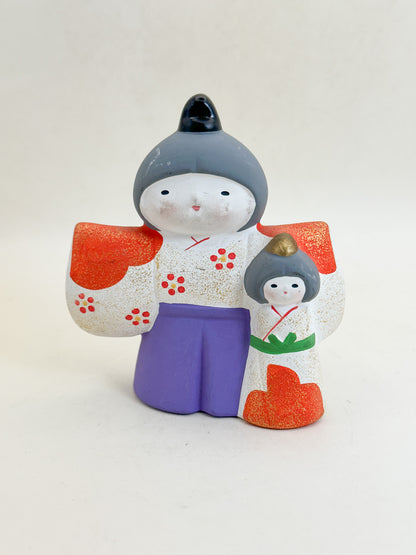 FT545 - Banko ware Hina dolls 万古焼