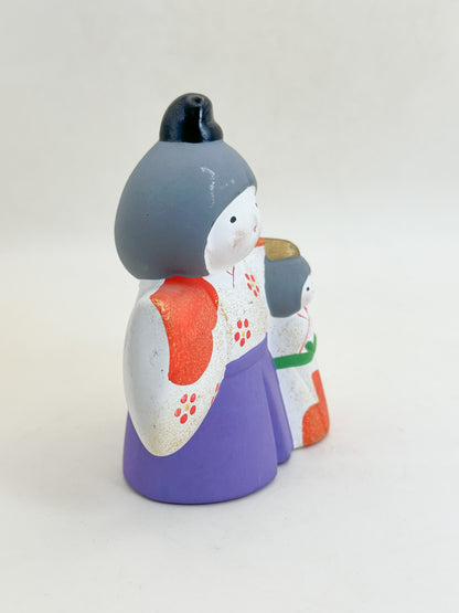 FT545 - Banko ware Hina dolls 万古焼