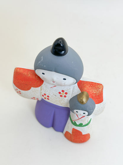 FT545 - Banko ware Hina dolls 万古焼