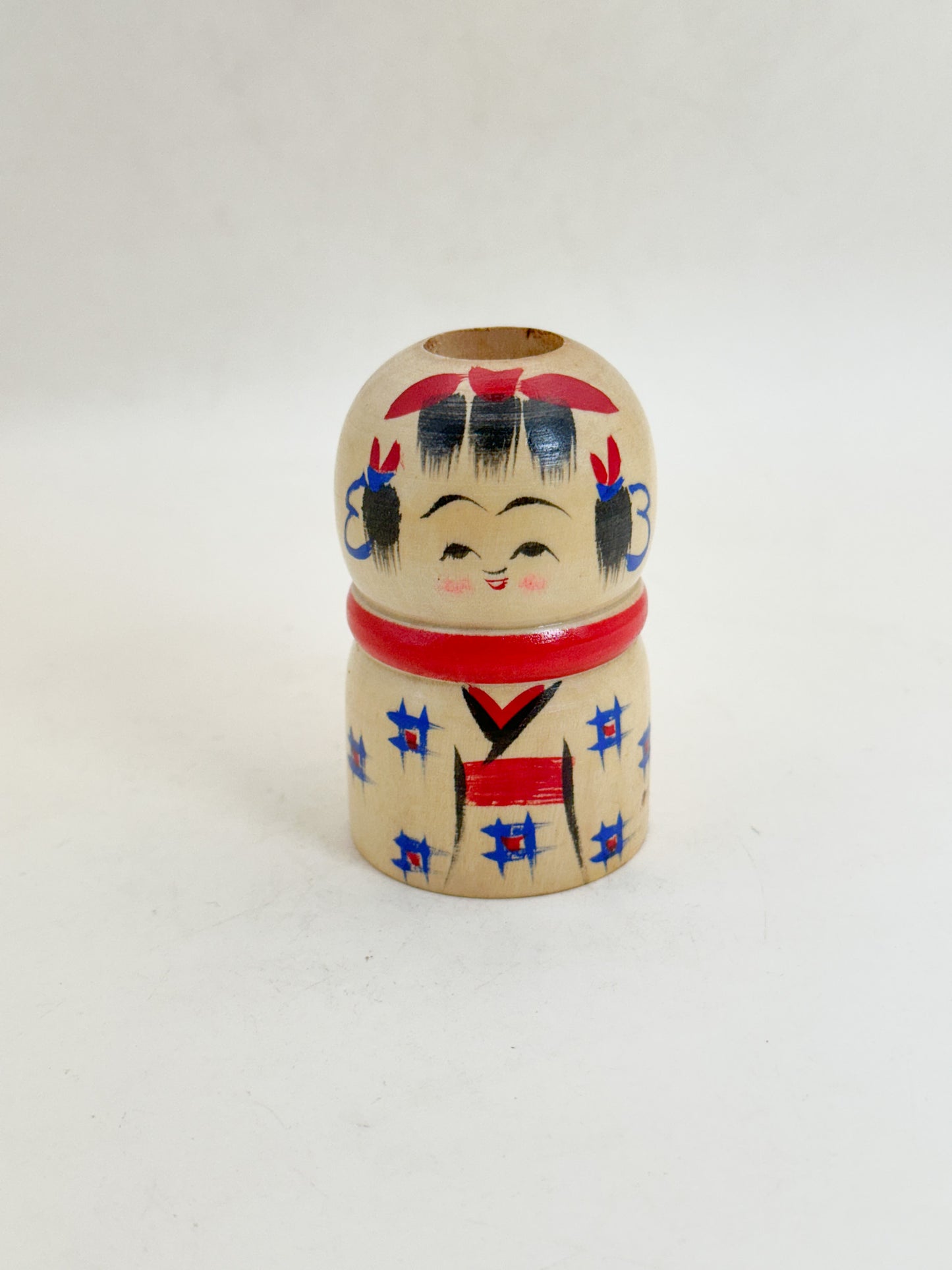 FT551 - Kokeshi craft of toothpick holder 爪楊枝入れ