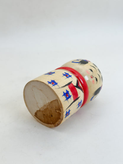 FT551 - Kokeshi craft of toothpick holder 爪楊枝入れ