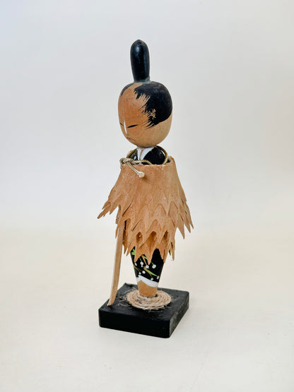 K15141 - Omiyage Kokeshi of a Samurai 武士
