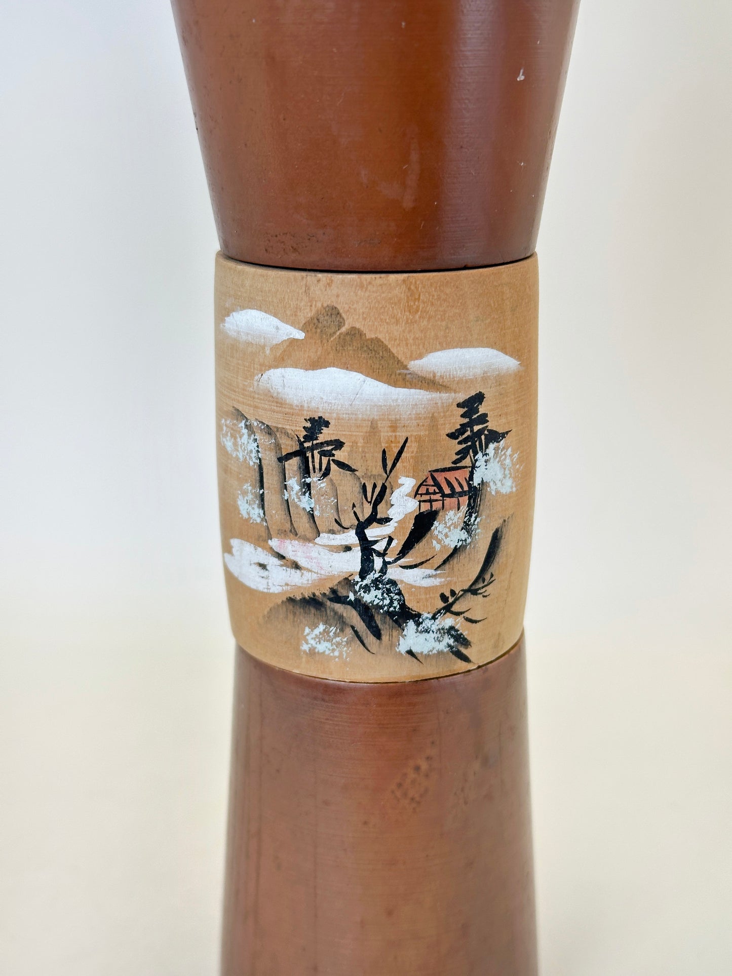 K25153 - Omiyage kokeshi from Shiobara Onsen 塩原温泉