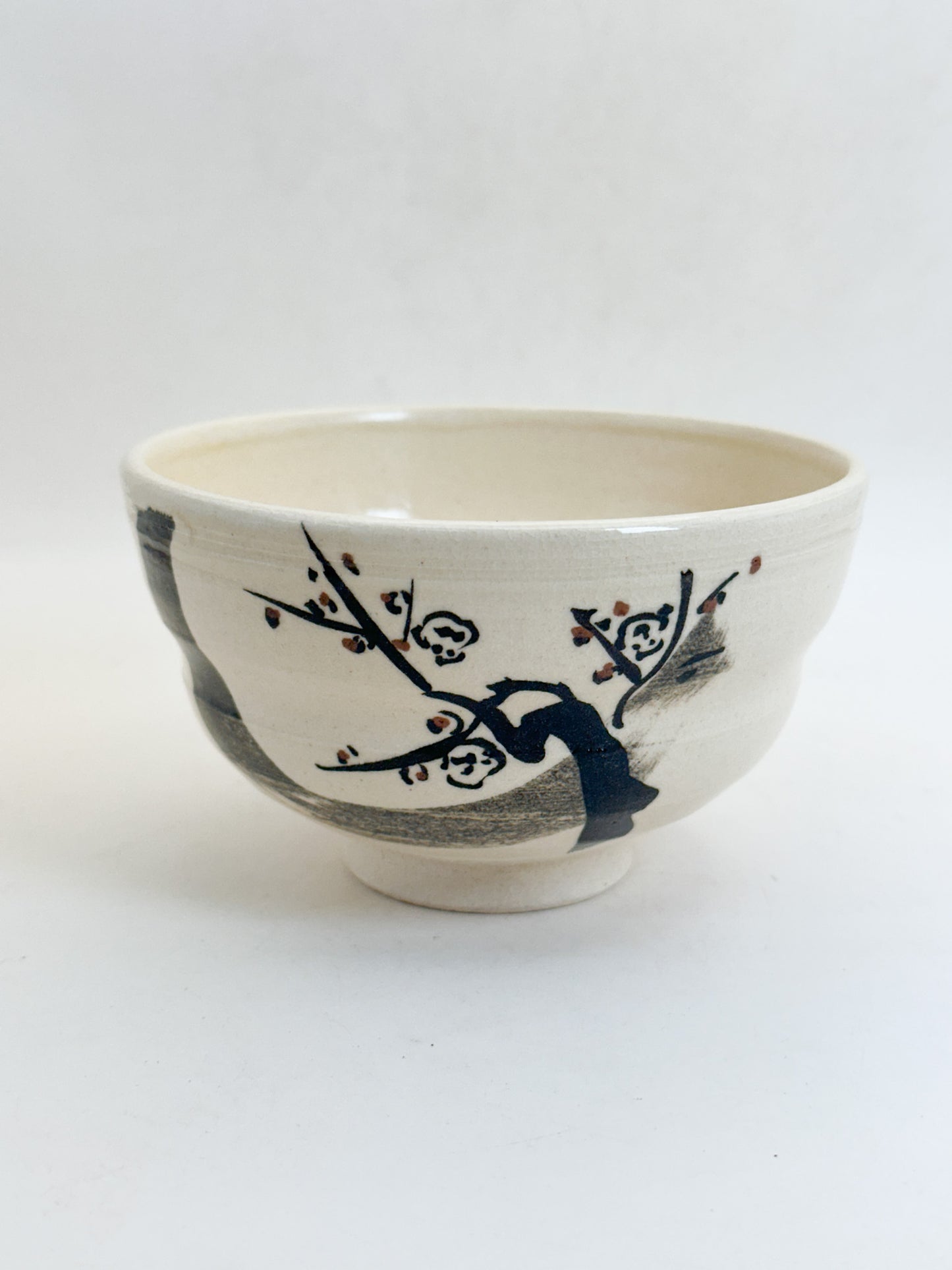 TC140 - Kiyomizu-yaki chawan matcha bowl 清水焼