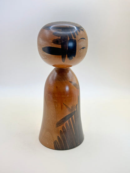 K20106 - Yajirō-style Kokeshi by Hisashiro Niiyama 新山久城