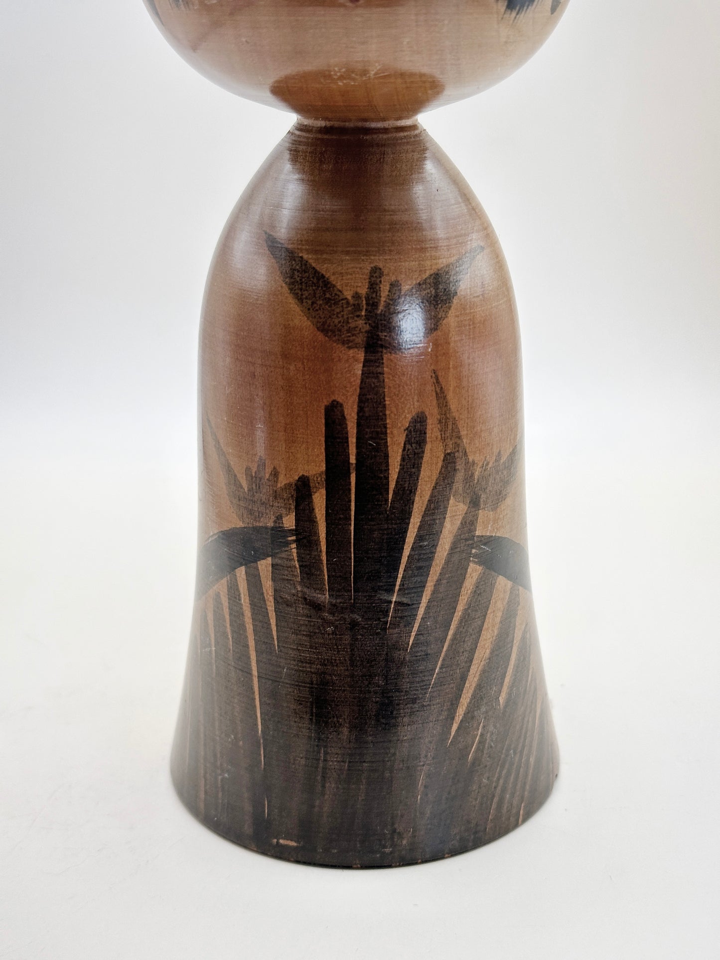 K20106 - Yajirō-style Kokeshi by Hisashiro Niiyama 新山久城