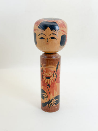 K18175 - Shingata Kokeshi by Tadashi Iwasaki 岩崎忠