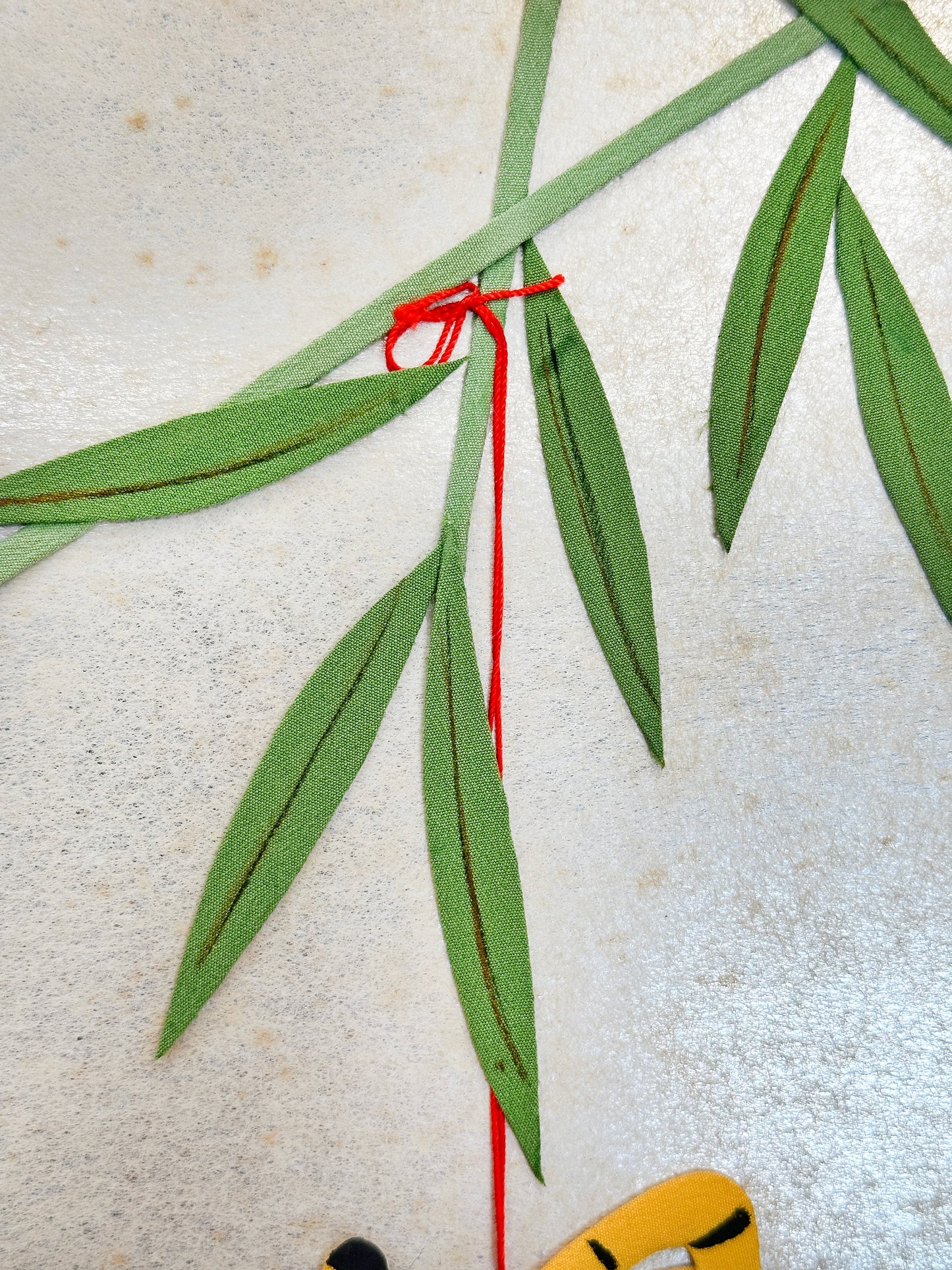 SHP199 - Shikishi card of Tiger Hariko no Tora 張子虎