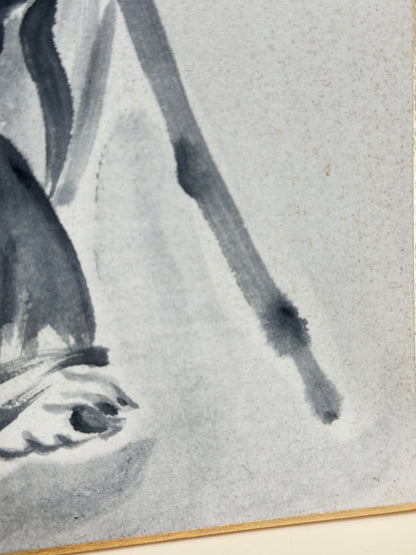 SHP200 - Shikishi Ink painting of Hotei 布袋