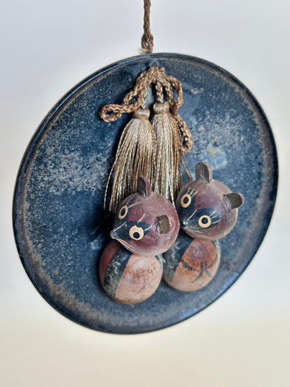 FT274 - Omiyage Craft Kokeshi of Tanuki Kokeshi 狸