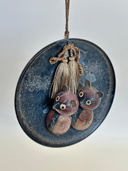 FT274 - Omiyage Craft Kokeshi of Tanuki Kokeshi 狸