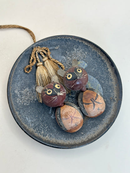 FT274 - Omiyage Craft Kokeshi of Tanuki Kokeshi 狸