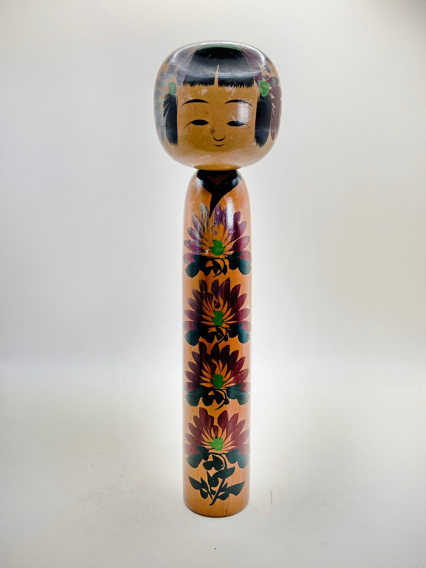 K30017 - Sosaku Shingata Kokeshi by Hitokura Masamichi 一倉正道
