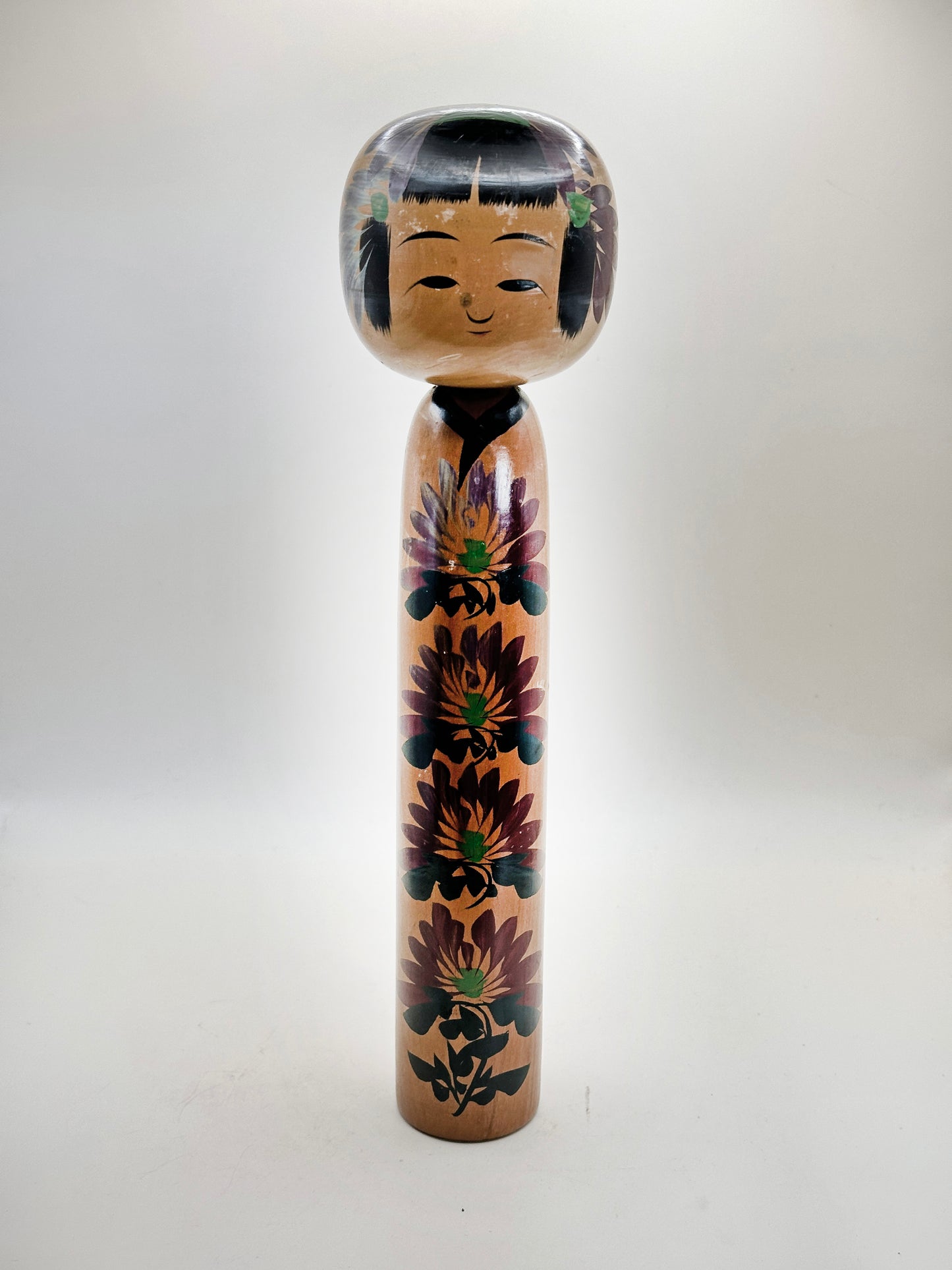 K30017 - Sosaku Shingata Kokeshi by Hitokura Masamichi 一倉正道