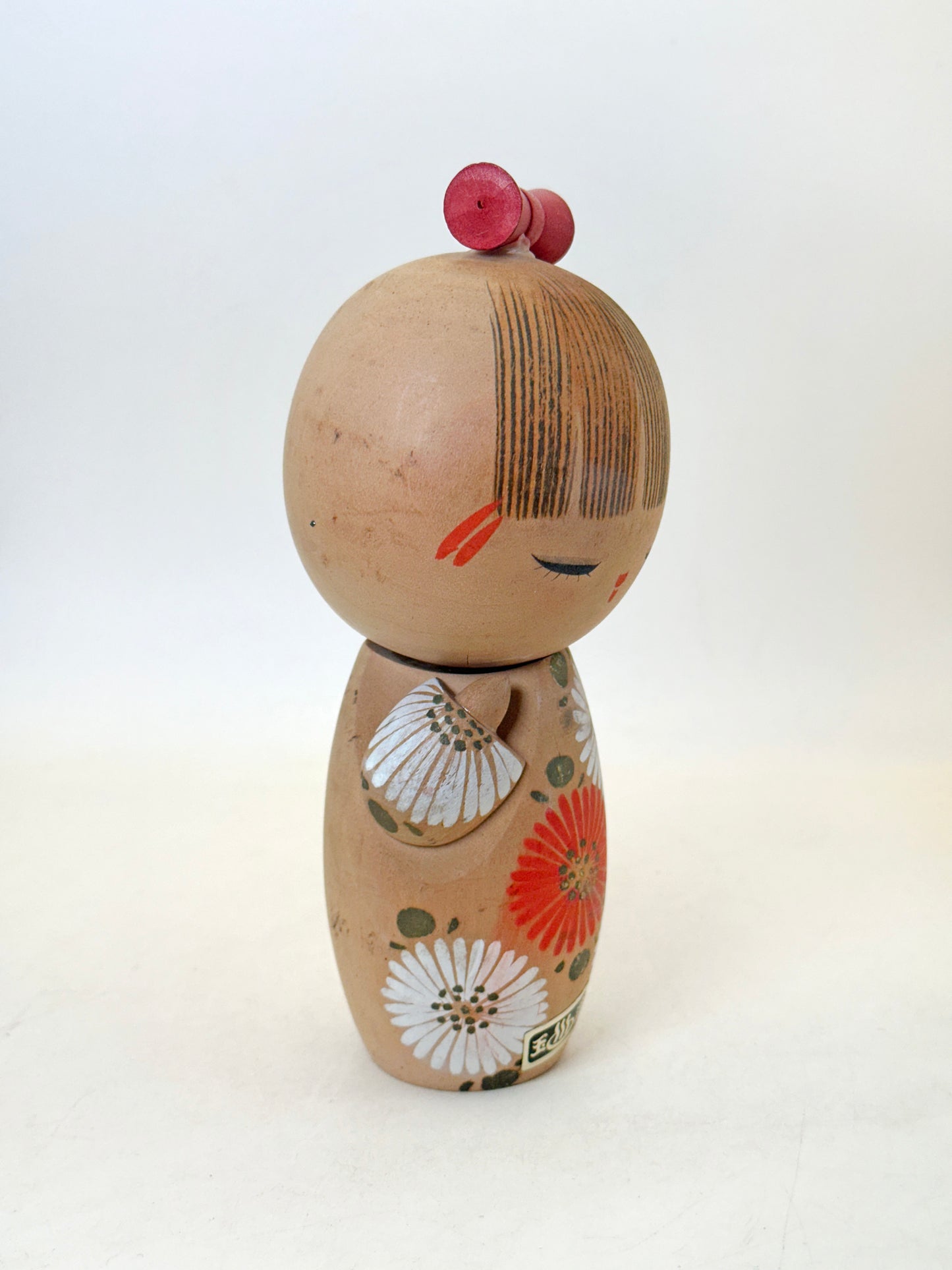 K15144 - Sosaku Kokeshi by Aoki Ryoka 青木蓼華