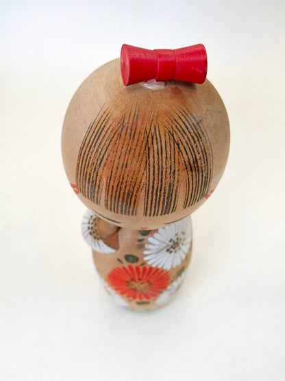 K15144 - Sosaku Kokeshi by Aoki Ryoka 青木蓼華