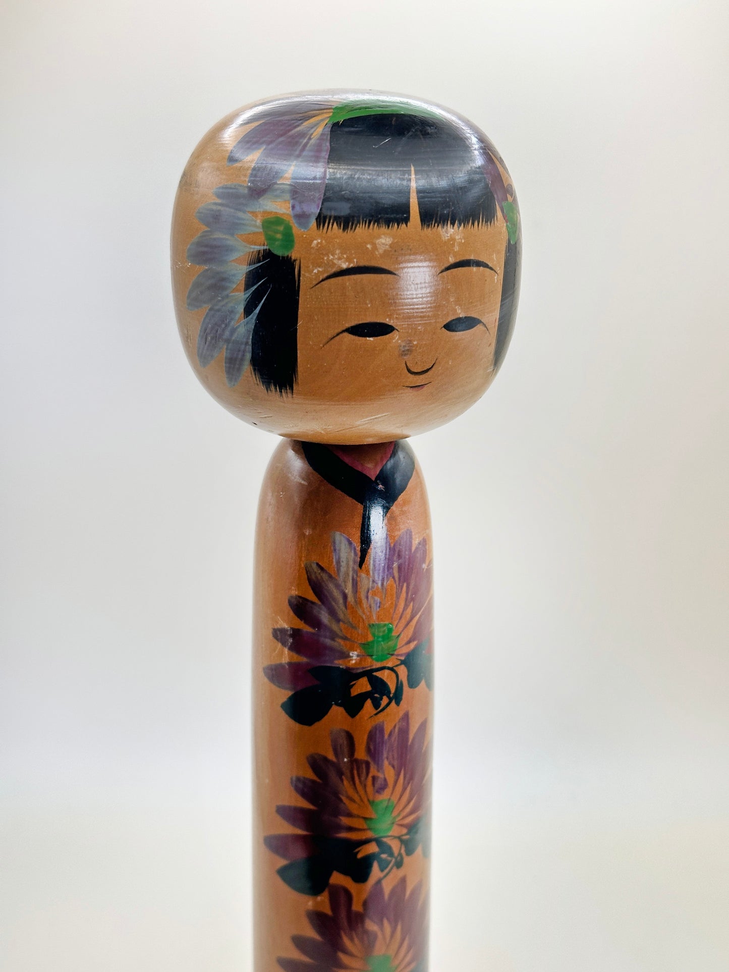 K30017 - Sosaku Shingata Kokeshi by Hitokura Masamichi 一倉正道