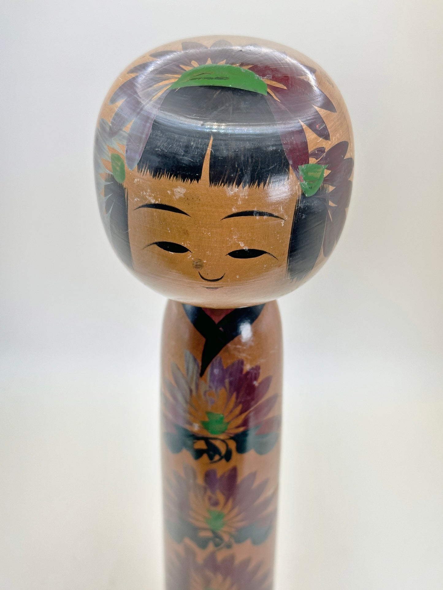 K30017 - Sosaku Shingata Kokeshi by Hitokura Masamichi 一倉正道