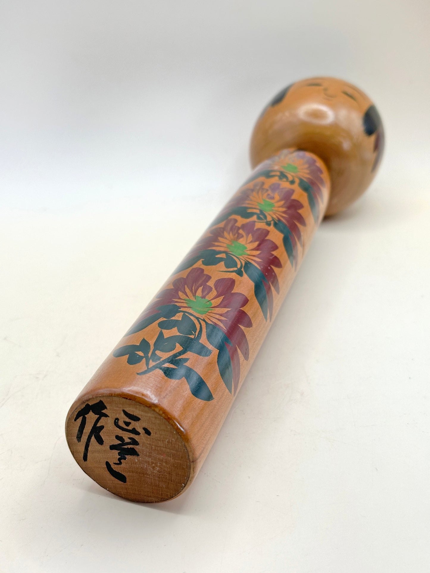 K30017 - Sosaku Shingata Kokeshi by Hitokura Masamichi 一倉正道