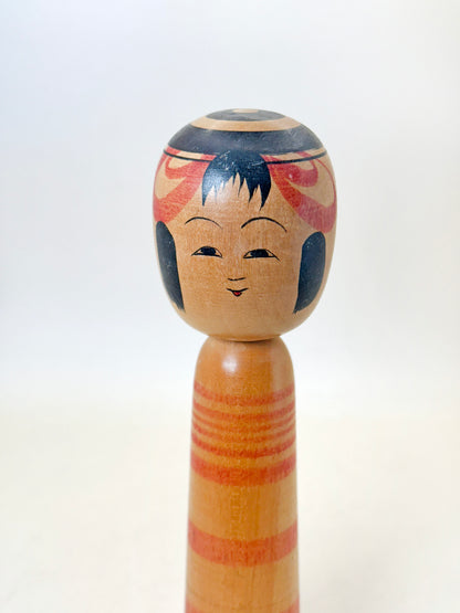 K20145 - Tsuchiyu kokeshi by Tokunaga Shinichi 徳永慎一