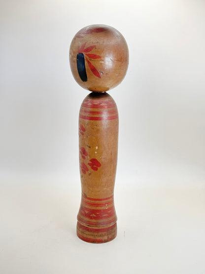 K25087 - Traditional Yamagata kokeshi by Kobayashi Seizō 小林清蔵