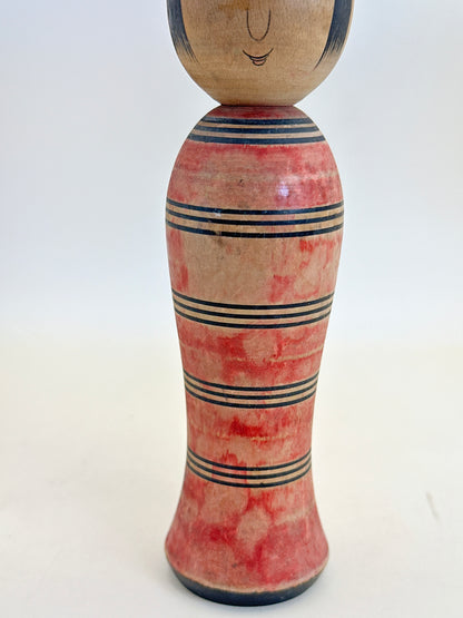 K15106 - Tsuchiyu-style kokeshi by Hiromichi Saito 斎藤弘道