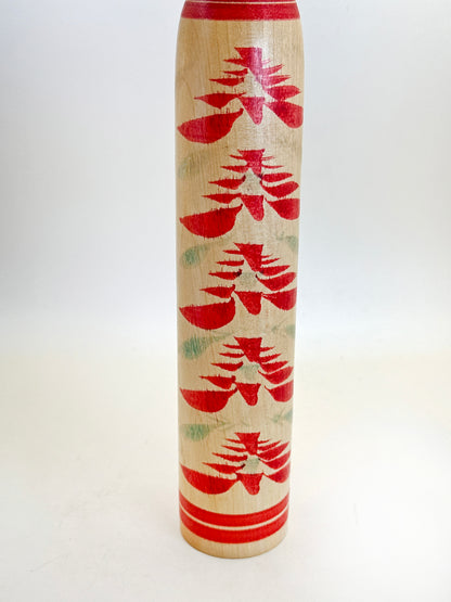 K30020 - Traditonal Togatta Kokeshi by Koichi Sakuta 作田孝一