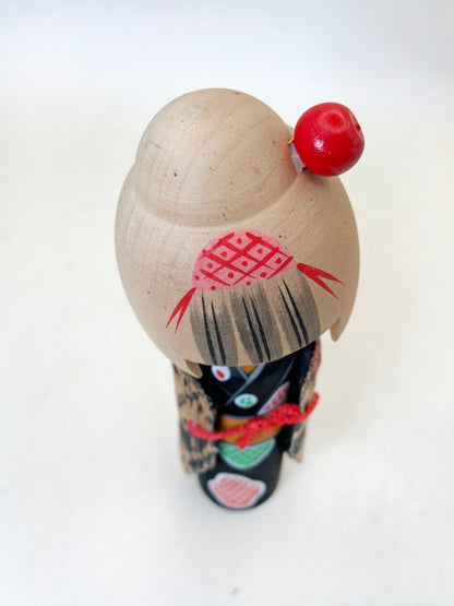 K15146 - Sosaku kokeshi by Sōgen 草玄