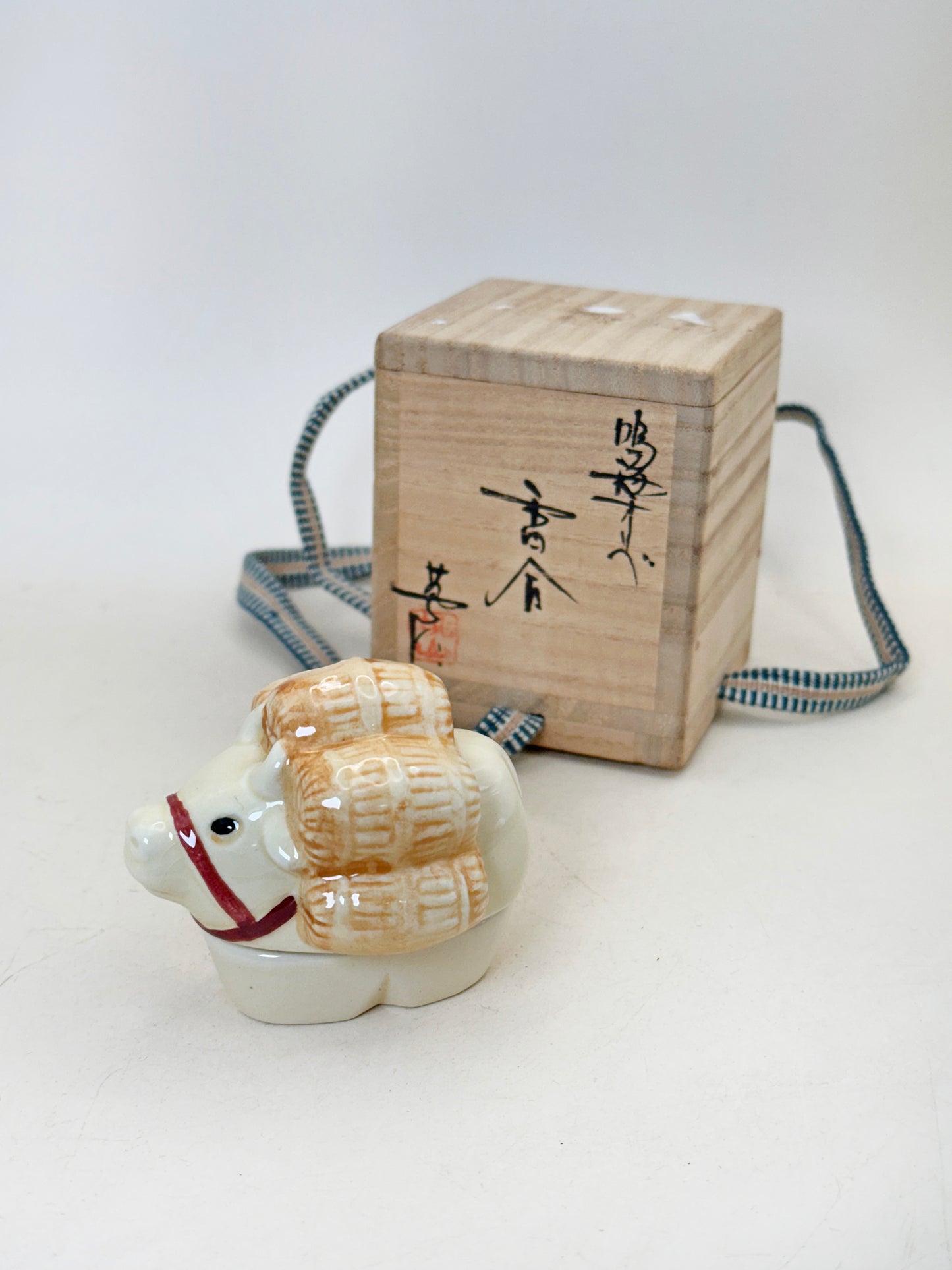TB242 - Kyō-yaki kōgō Box 京焼 香盒