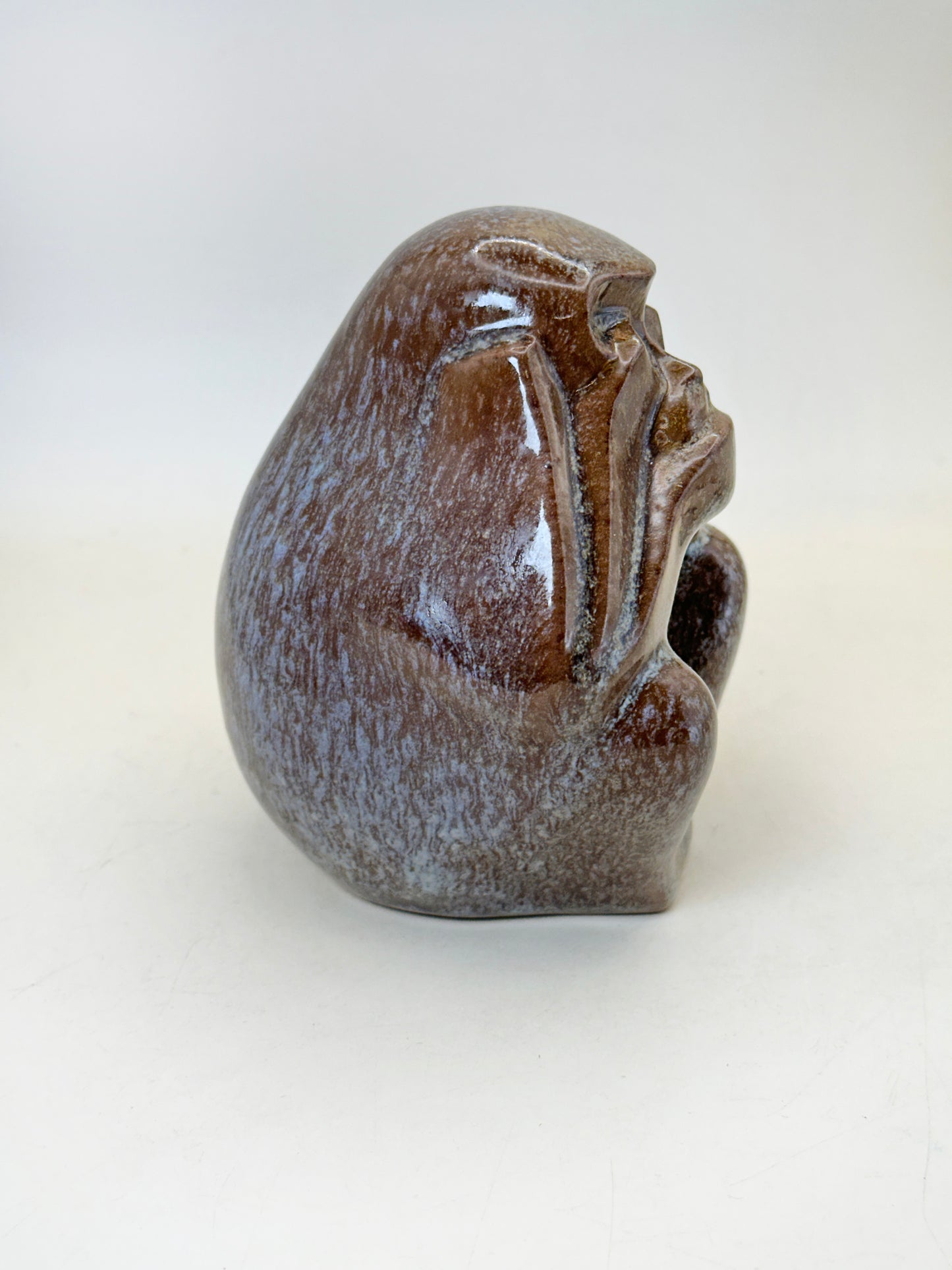 FT404 - Mizaru ceramic figure by Kohama Kiln 古浜窯