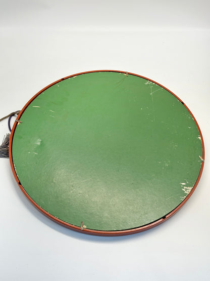 SHP204 - Japan Shikishi Circle Frame - Dog and Plum Blossoms 梅