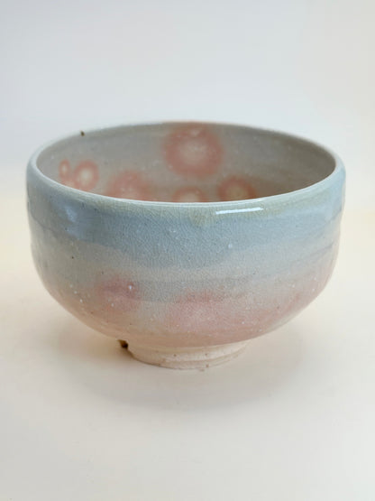TB129 - Hagi-yaki Matcha Bowl Chawan of Issei Saitō 斉藤一斉