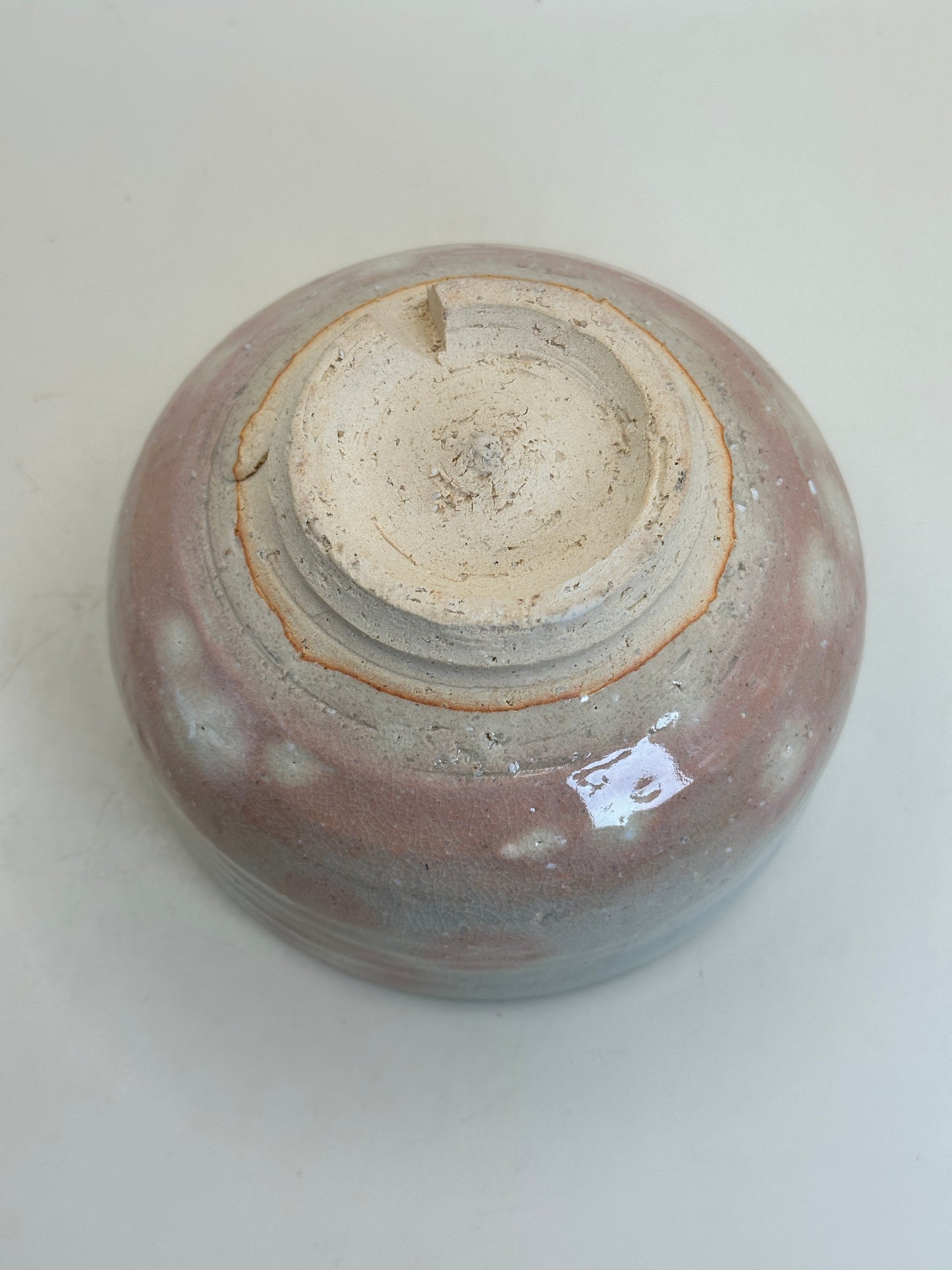 TB129 - Hagi-yaki Matcha Bowl Chawan of Issei Saitō 斉藤一斉