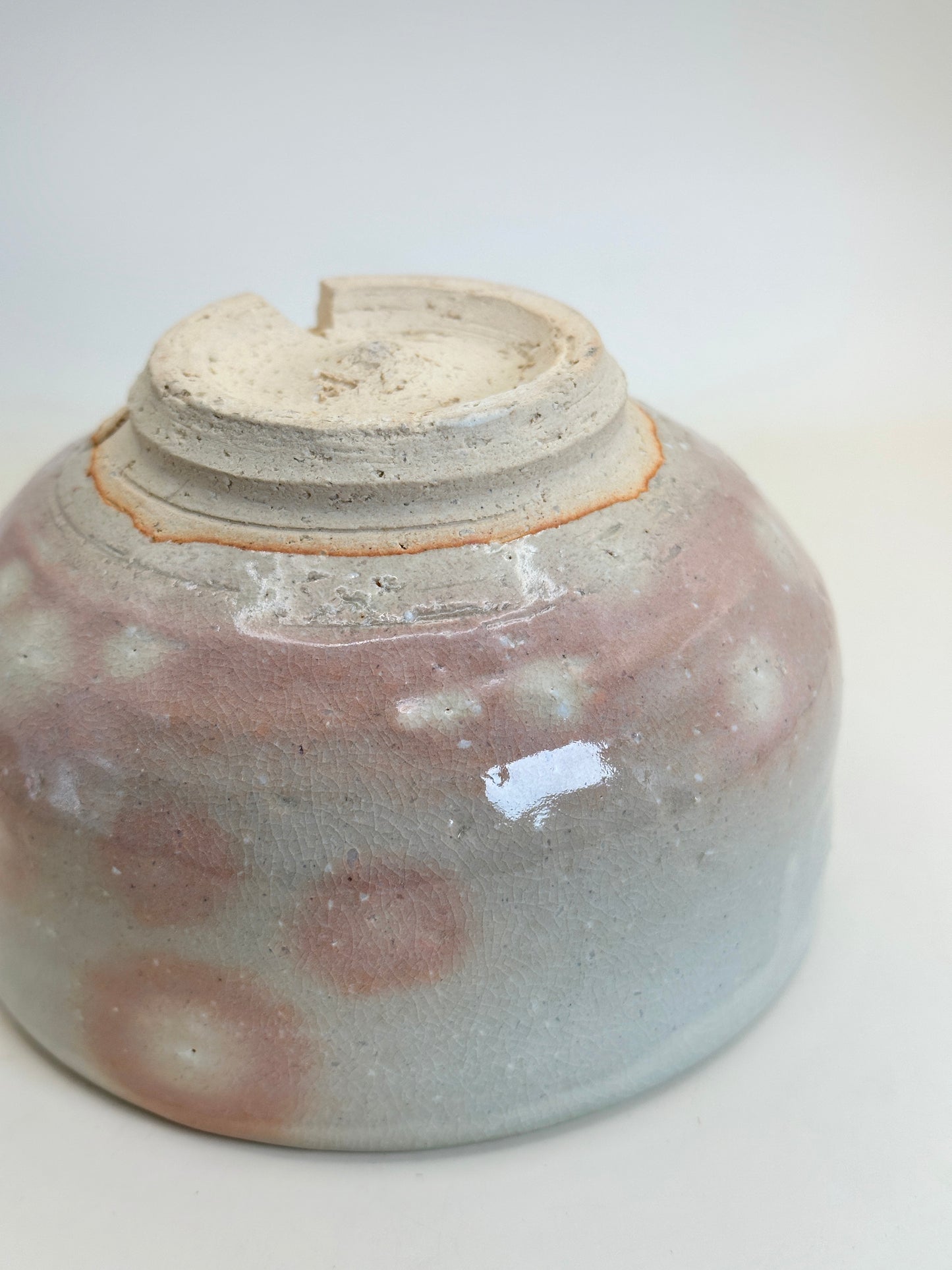 TB129 - Hagi-yaki Matcha Bowl Chawan of Issei Saitō 斉藤一斉