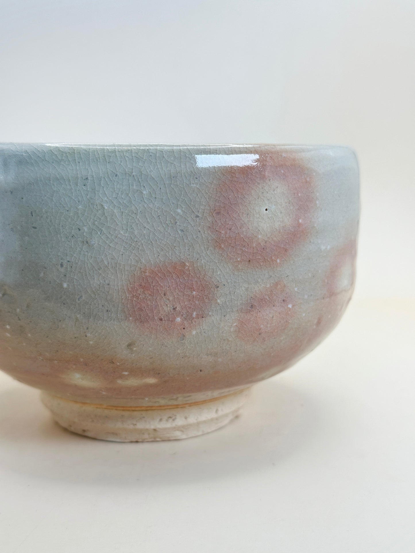TB129 - Hagi-yaki Matcha Bowl Chawan of Issei Saitō 斉藤一斉