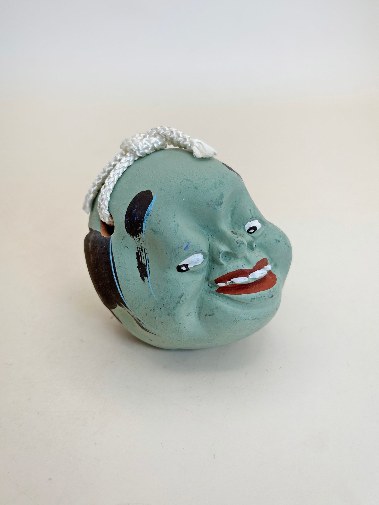 CB123 - Sado no Oni - Demon Dorei Clay Bell – 佐渡の鬼 土鈴